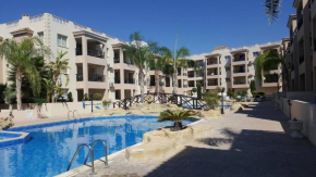 First floor, 2 bedroom apartment F101, 2 bathrooms, pool view & FREE WIFI